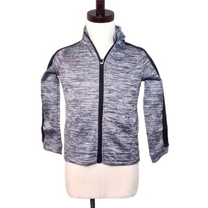 ✨️ BCG Toddler Boy 3T Gray Athletic Full Zip Sweater Jacket w/ Side Pockets